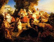 Franz Xaver Winterhalter, Il dolce farniente